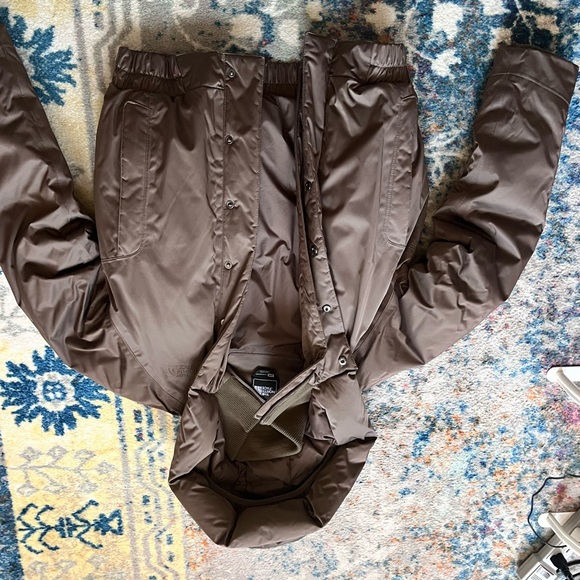 North face Hyvent coat Beautiful Brown cooper color - Picture 3 of 10